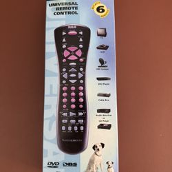 RCA RCU600RS Universal Remote Control - Replace 6 Remotes with 1