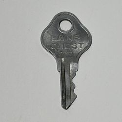 Original Lane Chest key for pre-1987 cedar chests hope blanket memory quilt