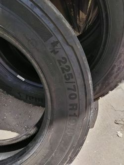 Set of 4..225/70 19.5