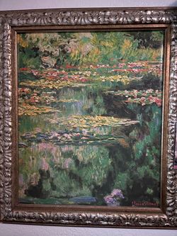 Monet painting