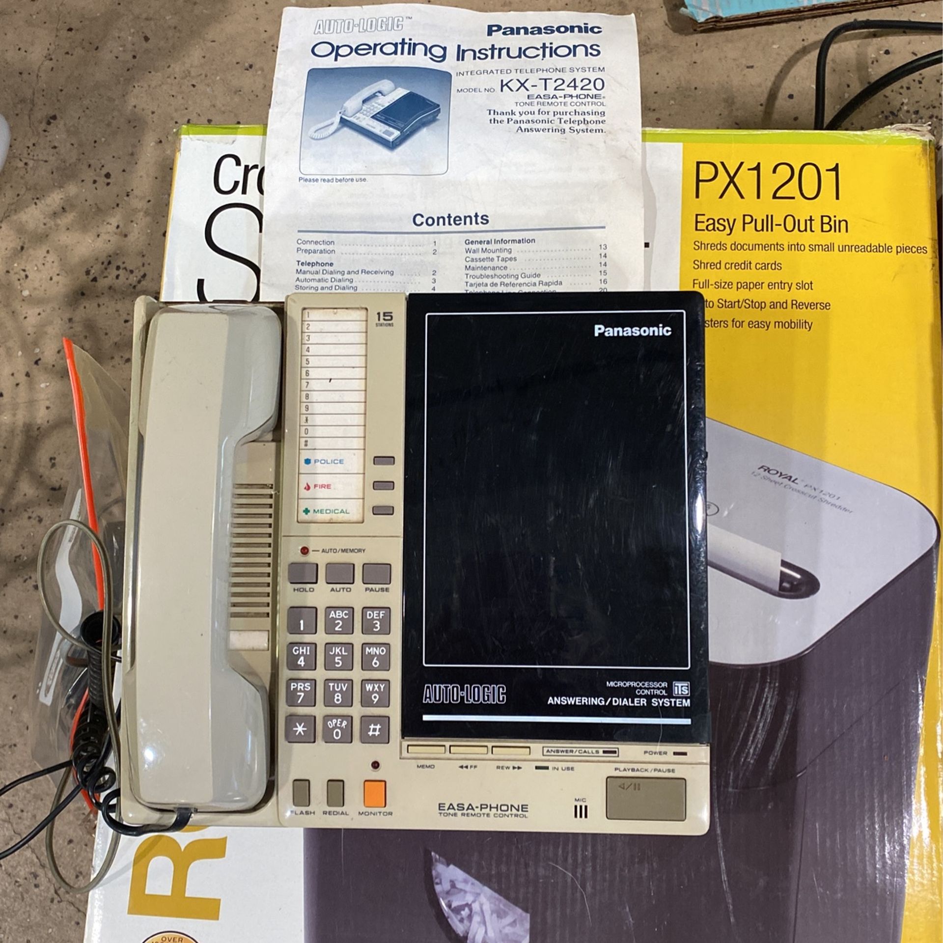 Answering /dialed Operating Instructions Book