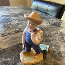 Denim days school days figurine