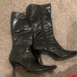 Andrea Brand Heel Boots Size 8