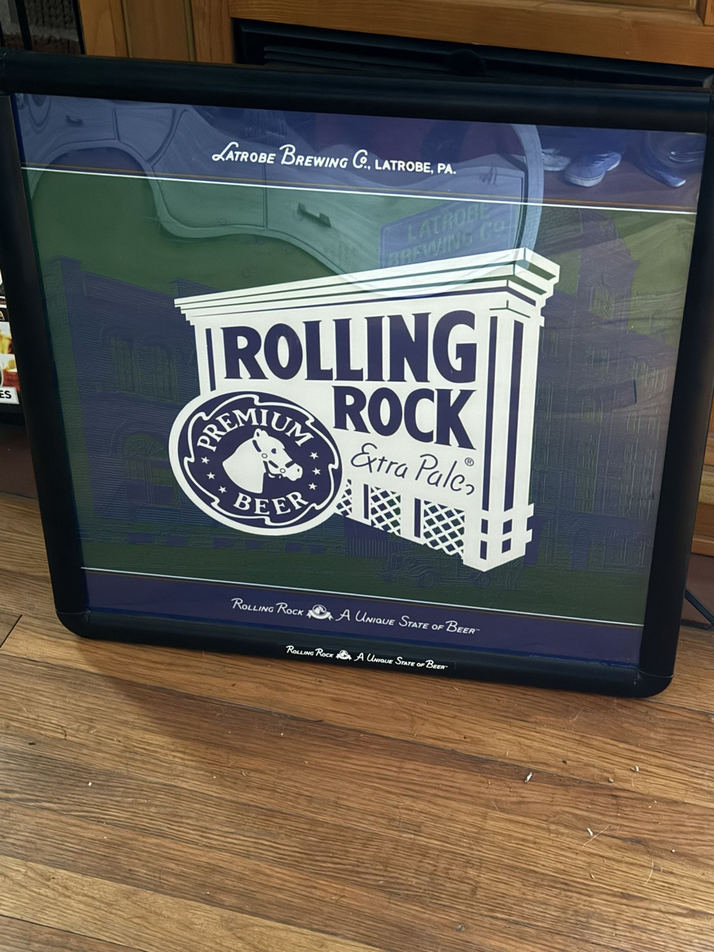 Rolling Rock Bar Sign