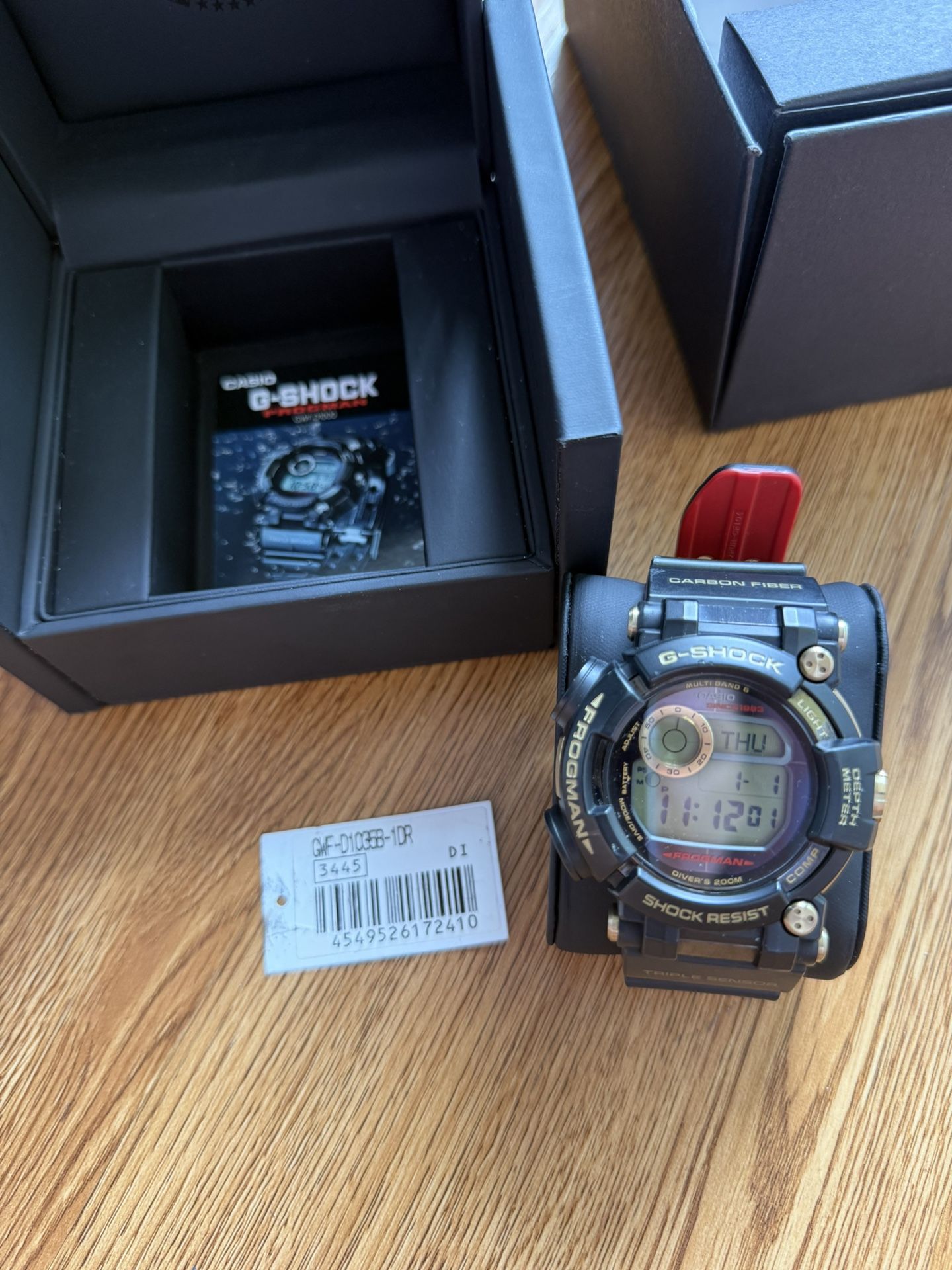 G Shock Solar Tornado 35 Anniversary Frog Man