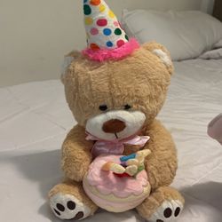 Birthday Teddy Bear Plush