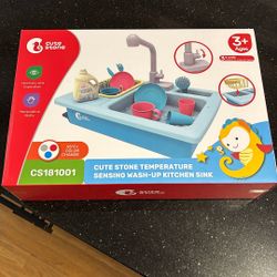 UNOPENED- Cute Stone Temperature Sensing Wash Up Kitchen Sink 