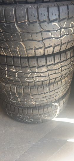 265-70-18 ALL FOUR USED TIRES