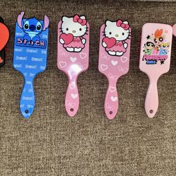 Hello Kitty / Stitch Hair Brushes 