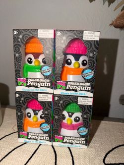 Needoh Polar Glow Penguin