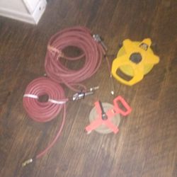 Air Compressor Hoses With  Attachments