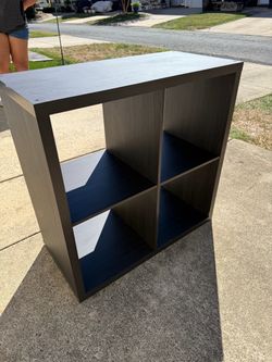 4-Cube Storage Shelf Bookcase