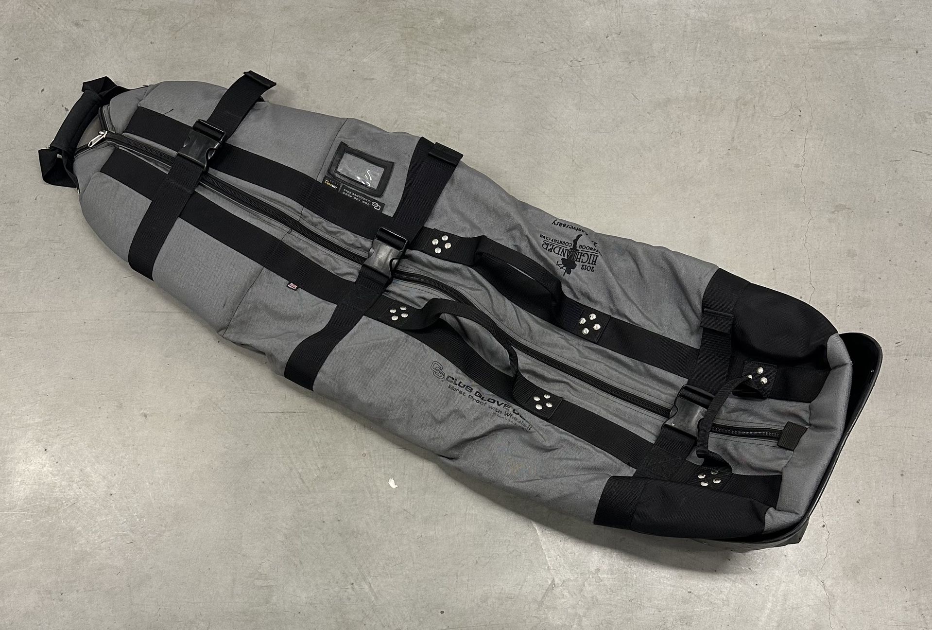 Club Glove Golf Rolling Travel Luggage Bag