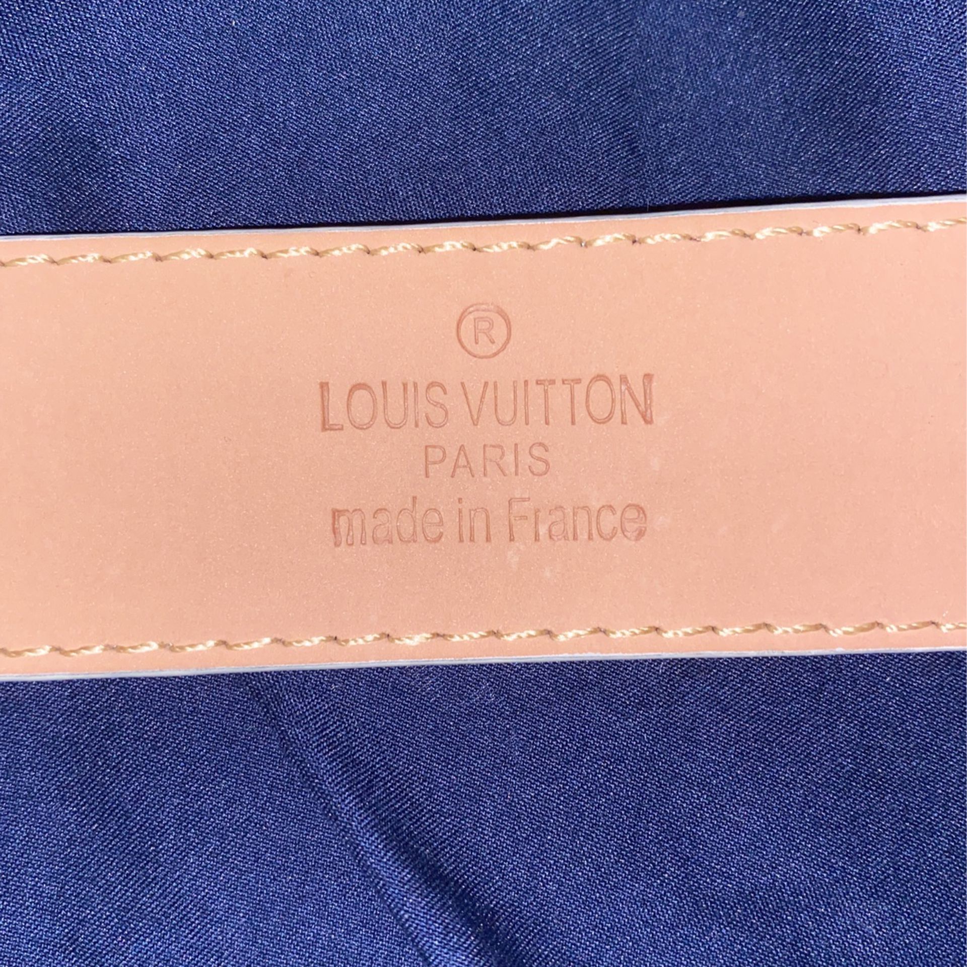 Mens Louis Vuitton Vanilla Damier Belt Size 36 Authentic for Sale in Mesa,  AZ - OfferUp