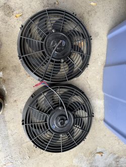 Dual Electric fans