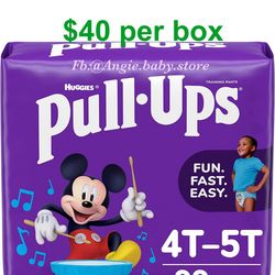Pull ups size 4-5T boys