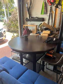 Table with chairs