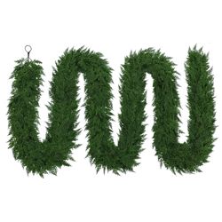 Puleo International 20' x 10" Soft PE Artificial Christmas Garland