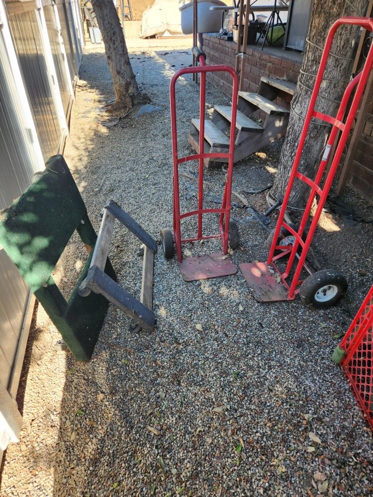 Used Set Of Moving Dollys 