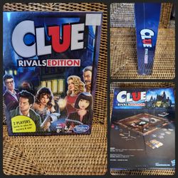 New CLUE Board Game Rivals Edition 