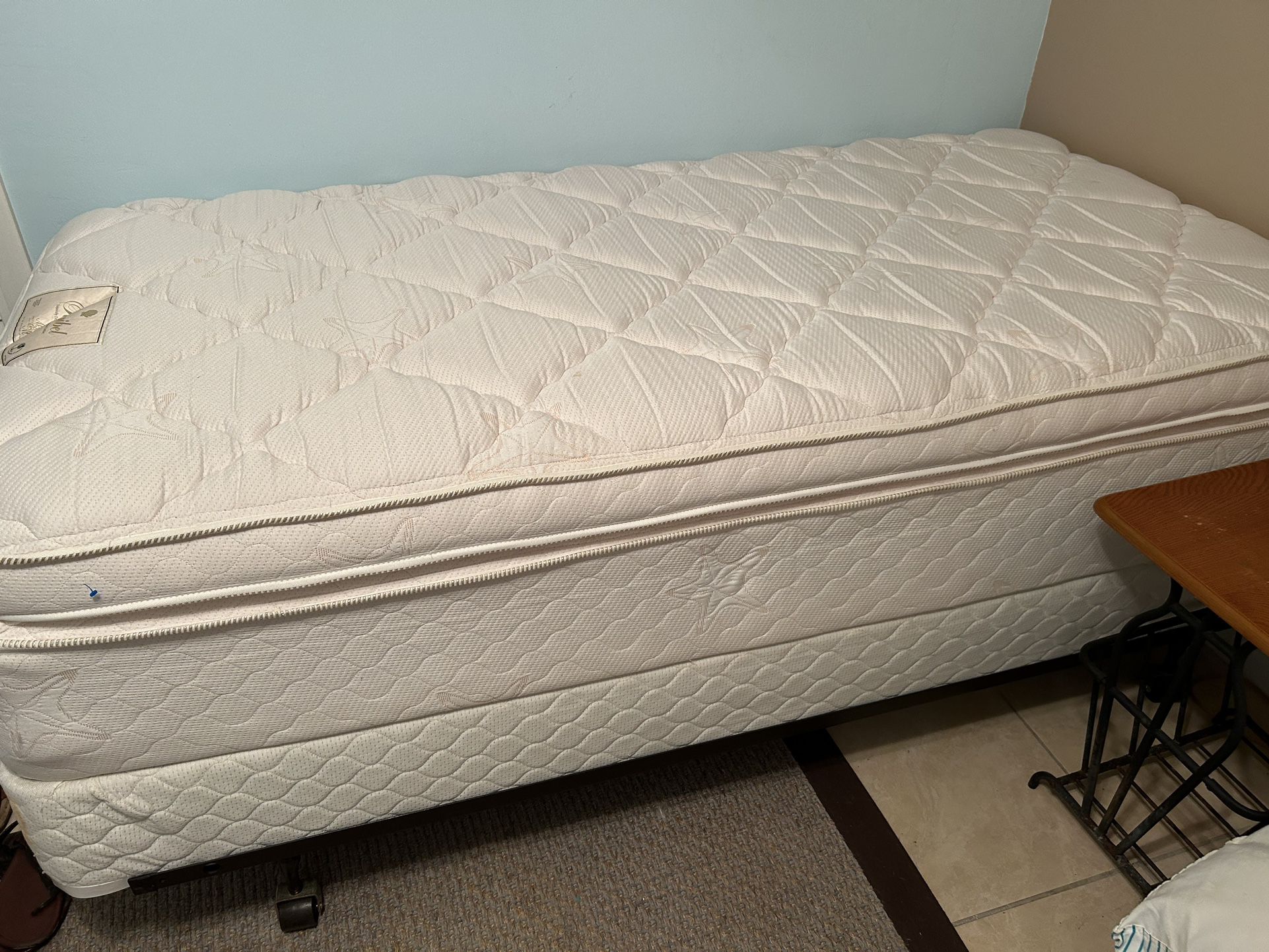 Pillow Top Twin Bed 