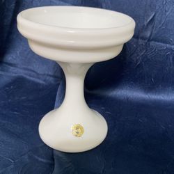 Westmoreland Milk Glass Pedestal Trinket/Candy Stand.