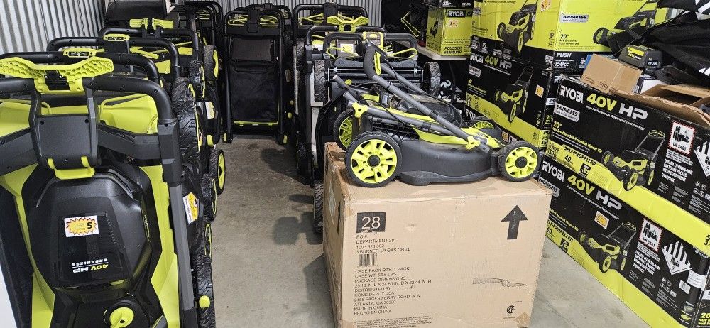New And Used Ryobi Lawnmower