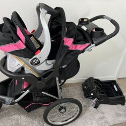 Car seat And Stroller Combo 