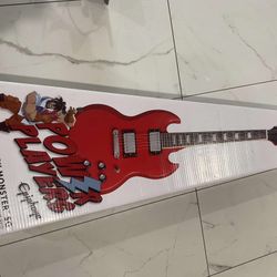 Epiphone Electric Guitar Power Players SG Pack, Bag, Cable, Picks - Lava Red