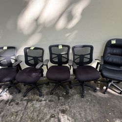 Office Chairs and HP laser printer