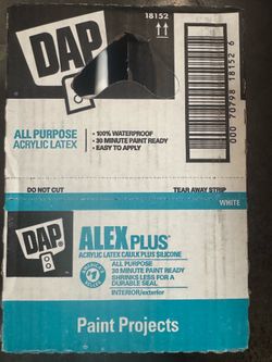 Dap Alex White Caulking