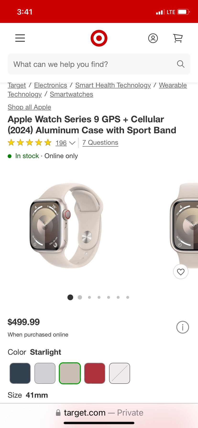 Apple Watch Series GPS+Cellular