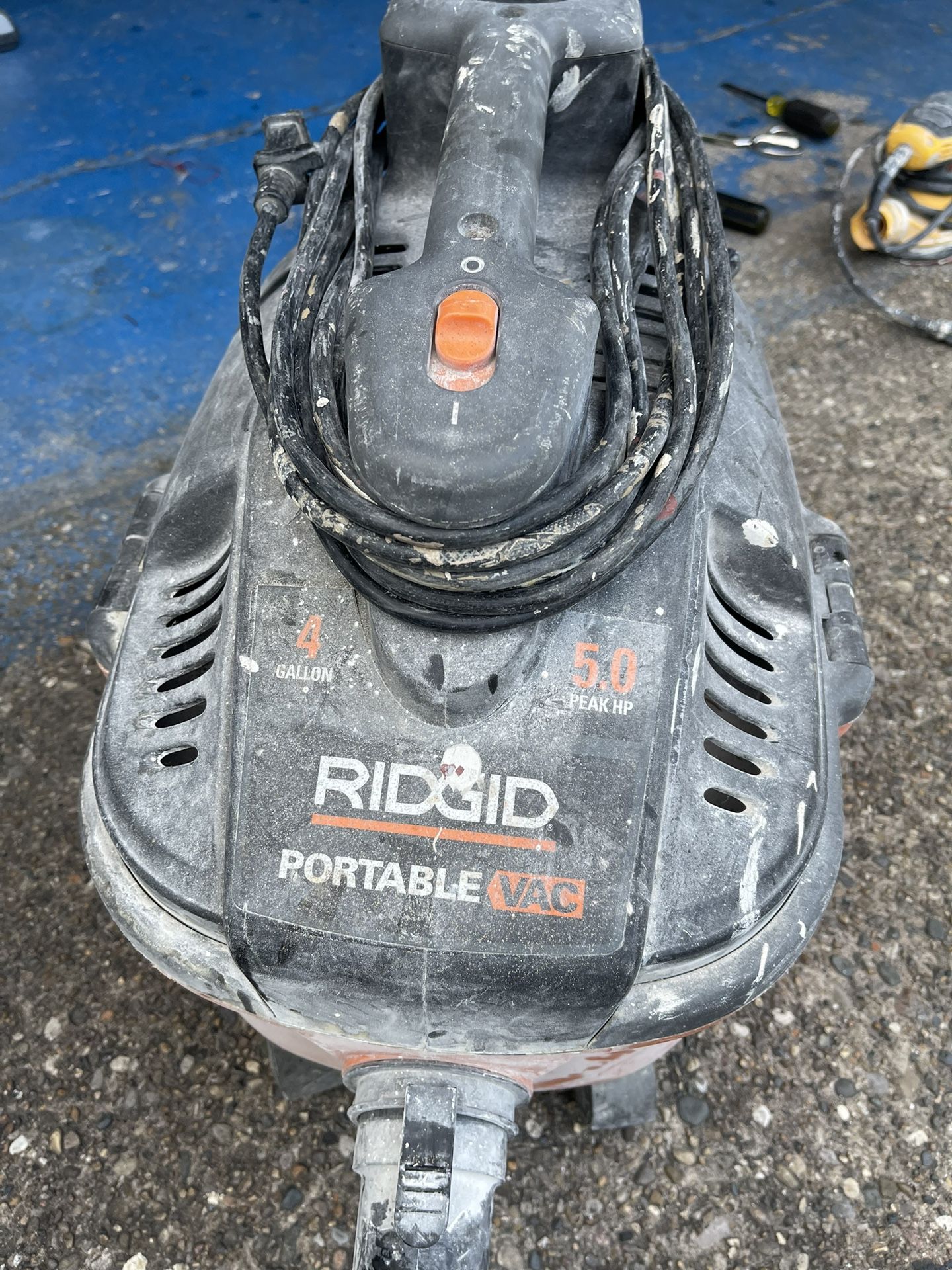 Ridgid Portable Vac