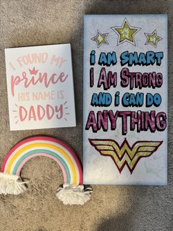 Free Girls Wall Decor