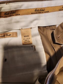 Roundtree & Yorke Gold Label Dress Pants 36 x 30