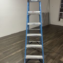 Werner 6ft Ladder10ft Reach  Excellent Condition. Home Depot Sells It For 129.00
