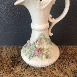 Irish Belleek Vintage Collectible Fermanagh Aberdeen Ireland Vase 