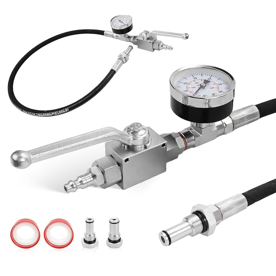 IPR Air Test Kit for 6.0L 7.3L - High Pressure Oil System Leak Detector Tool, No Scan Tool Needed, 5300 PSI Hydraulic Hose