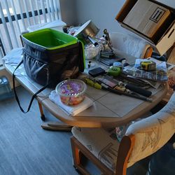 Dining room table ....only 3 chairs.