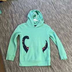 Good Green Hoodie Jacket  Girl M 7/8 T