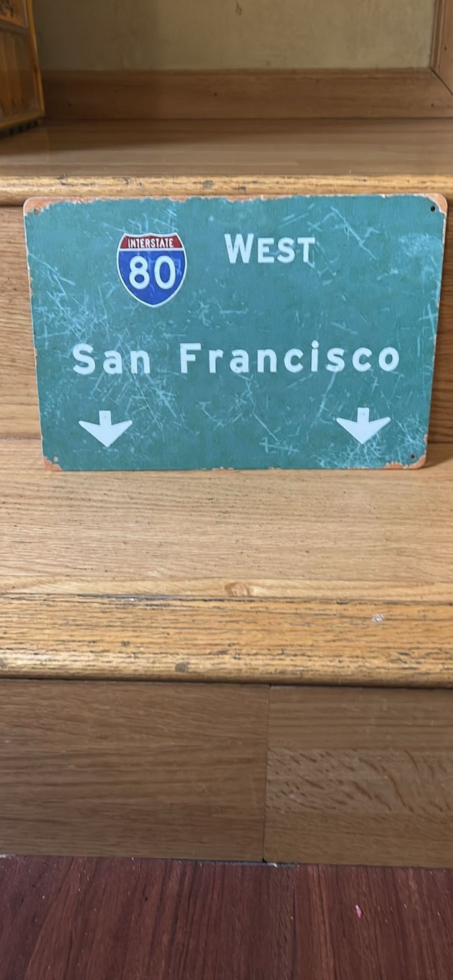 San Francisco Metal Sign