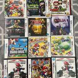 Videogame Lot Nintendo 3ds And Ds All Games Included