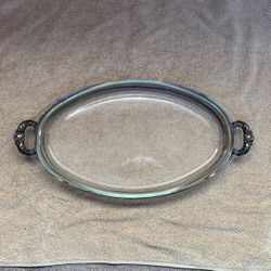 Silver-plated Oval Casserole 