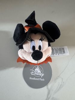 Disney Minnie Mouse Halloween Headband Plush