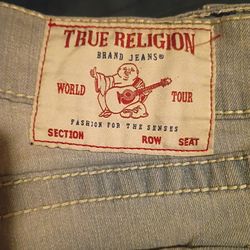 True Religion Jean Shorts ,  Mens 