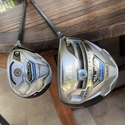 Taylormade Slider Driver & 5 Wood