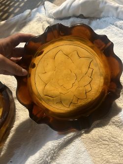 Vintage Thick Ash Trays