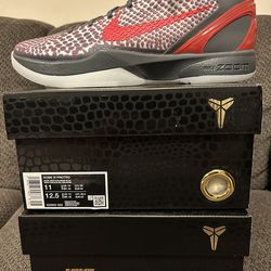 Size 11 Nike Kobe 6 3D ASG Hollywood