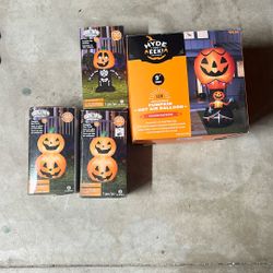 Pumpkin Halloween Blowups 