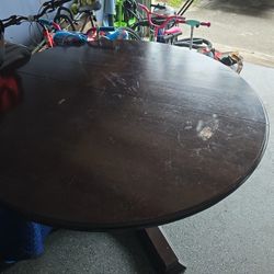Real Wood Round Table
